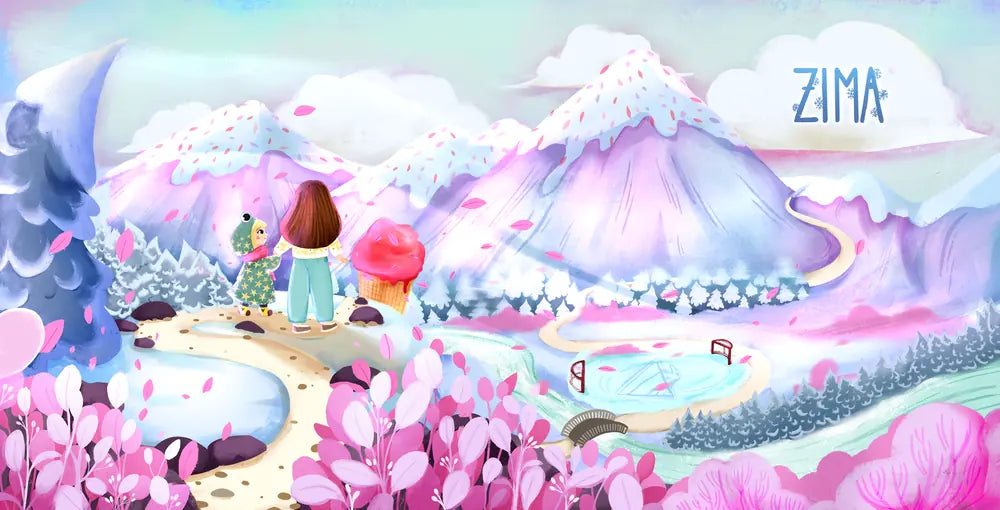 Illustration from A Tale of Uniqueness: Winter